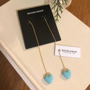 Neina Heart Drop Earrings